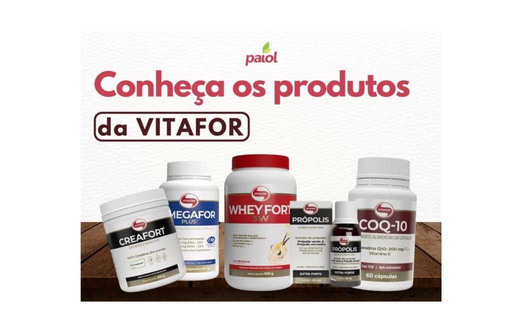 Conheça os Produtos da VITAFOR: Suplementos para Saúde e&nbsp;Performance